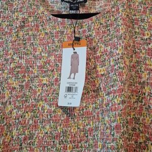 Multicolor Smocked Dress